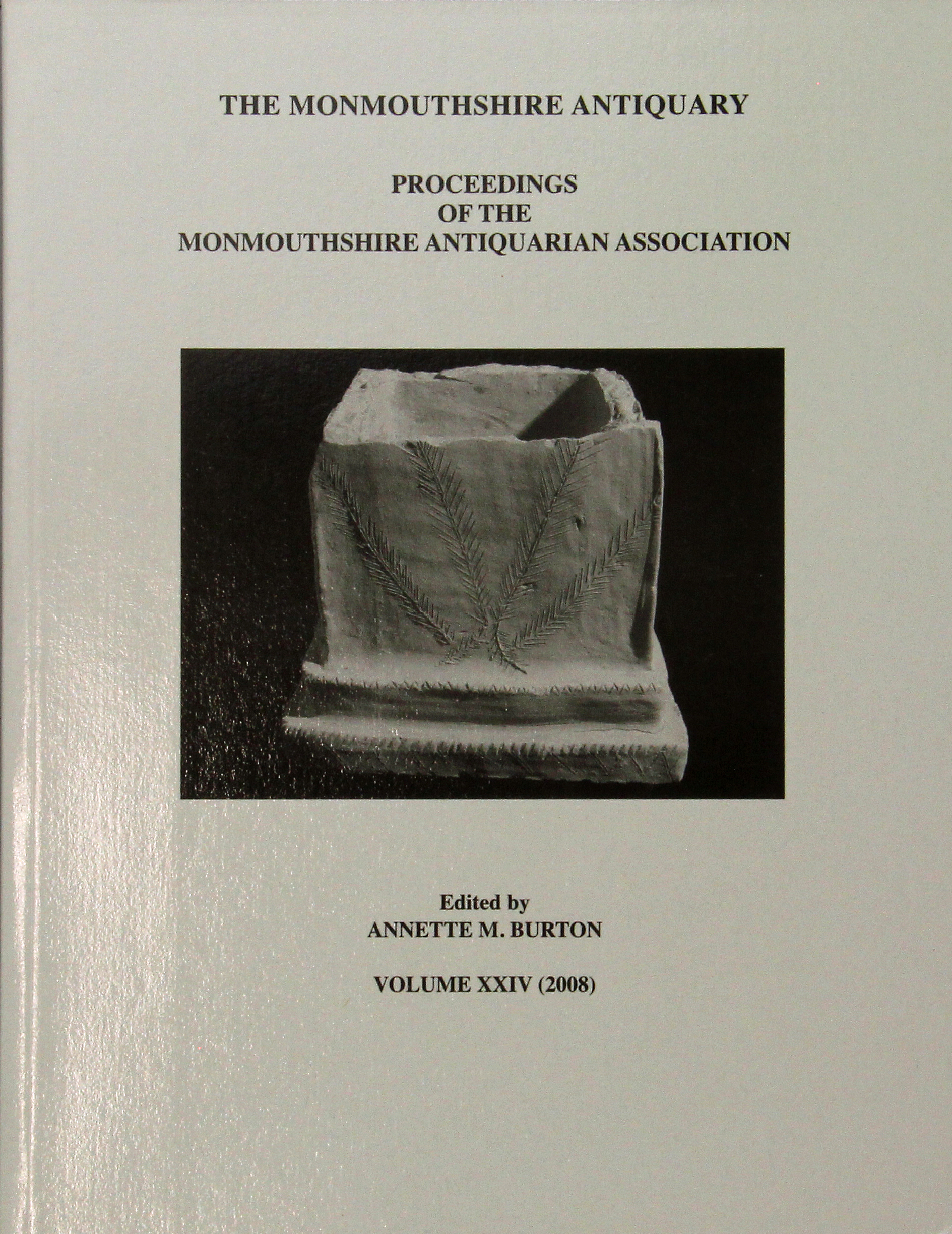 The Monmouthshire Antiquary Volume 24, 2008, Free (Donation of at least £2.00 to cover postage)