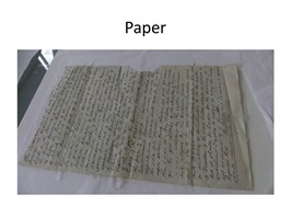 Paper indenture with rodent damage