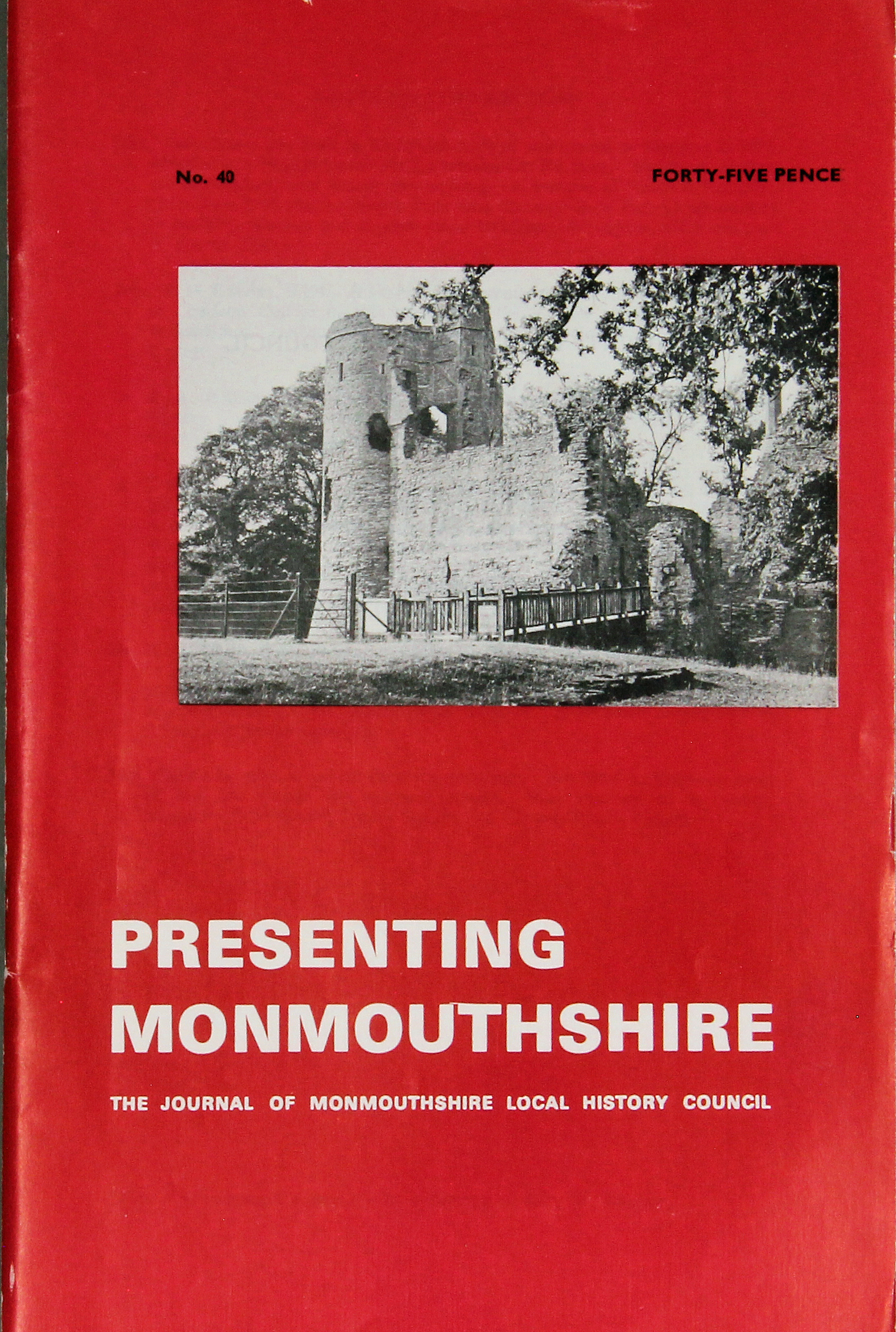 Presenting Monmouthshire: The Journal of Monmouthshire Local History No.40,  £0.20